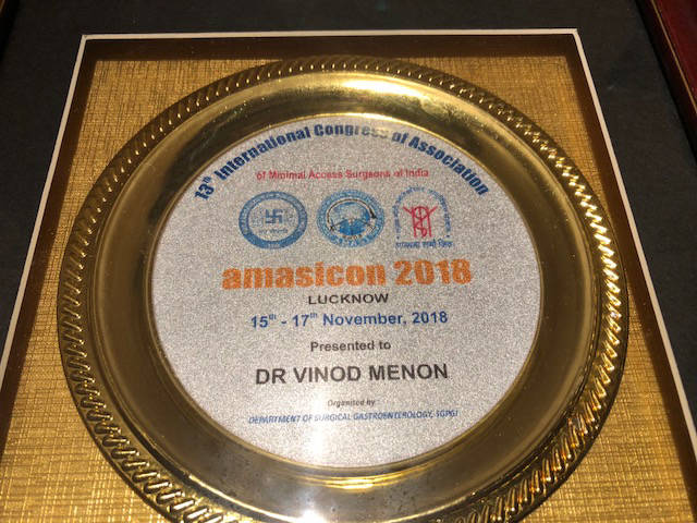 Key note speaker AMASICON 2018 Lucknow India