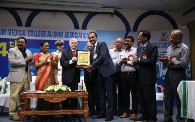 Distinguished Alumnus Award – Trivandrum Medical College – University of Kerala, India 2019 Feb