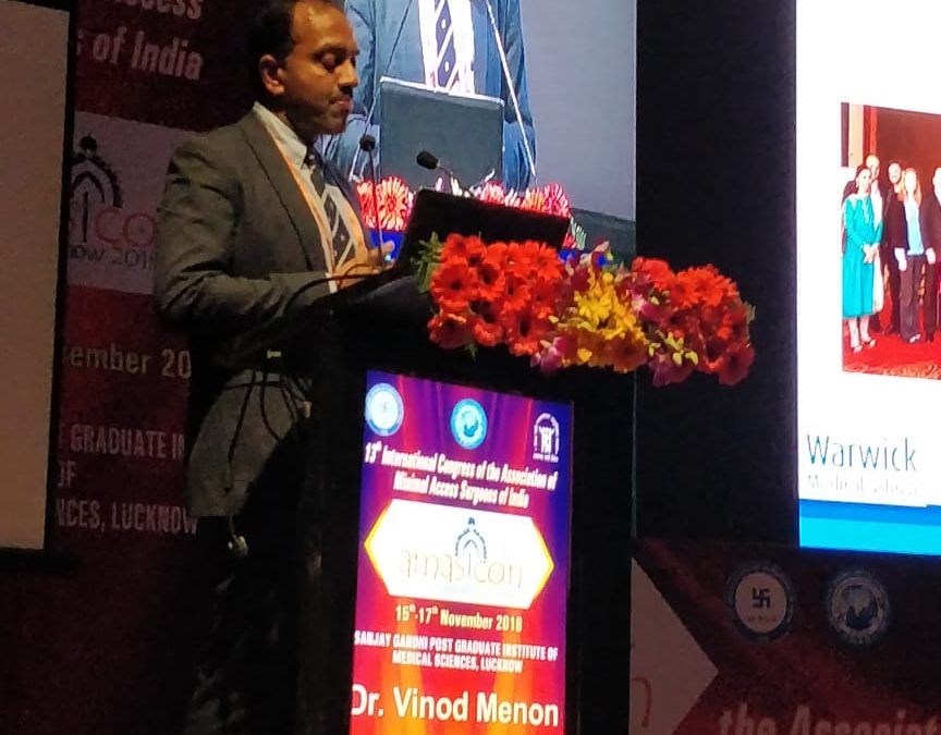 International Speaker – AMASICON 2018 Lucknow (India)