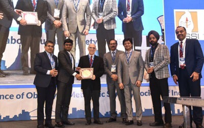 At the opening ceremony of the Obesity Surgical Society of India Annual Scientific meeting at Mumbai 2/3/4 March 2023 in my role as President – British Obesity & Metabolic Surgery Society (BOMSS)