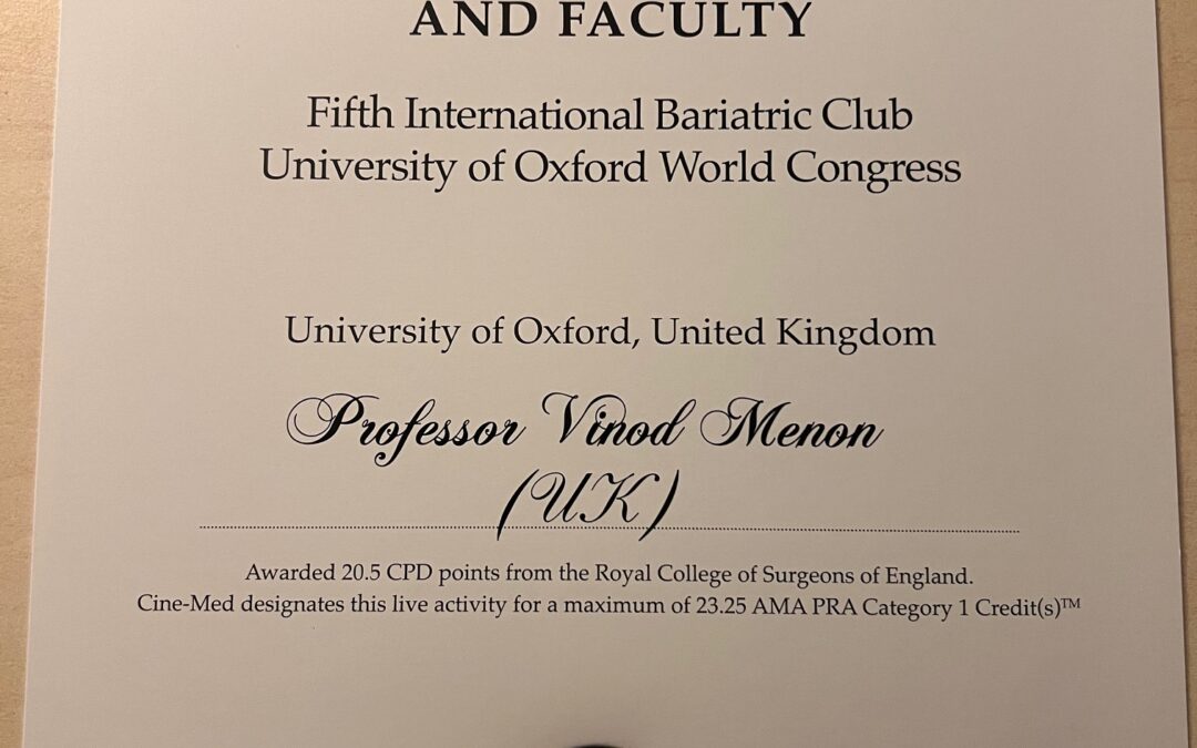 International Bariatric Club Oxford September 2024
