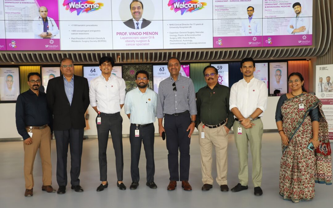 Visit to state of art SP Medifort Hospital Trivandrum Kerala India August 2024